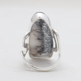 Peanut Wood Jasper Silver Rings