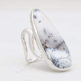 Peanut Wood Jasper Silver Rings