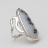 Peanut Wood Jasper Silver Rings