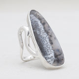 Peanut Wood Jasper Silver Rings
