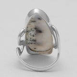 Peanut Wood Jasper Silver Rings