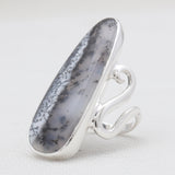 Peanut Wood Jasper Silver Rings