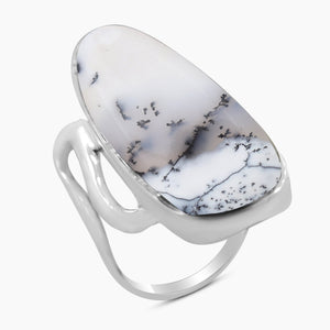 Peanut Wood Jasper Silver Rings