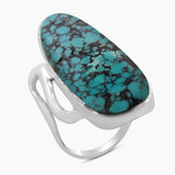Peanut Wood Jasper Silver Rings