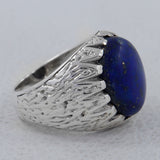 Lapis Lazuli Silver Ring