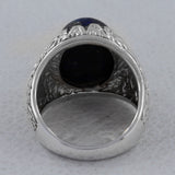 Lapis Lazuli Silver Ring