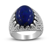 Lapis Lazuli Silver Ring