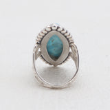Natural Lapis Lazuli Silver Rings