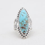 Natural Lapis Lazuli Silver Rings