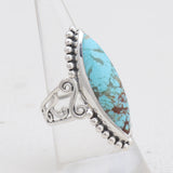 Natural Lapis Lazuli Silver Rings