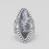 Natural Lapis Lazuli Silver Rings