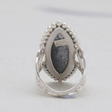Natural Lapis Lazuli Silver Rings