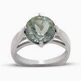 Natural Citrine Silver Rings