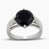 Natural Citrine Silver Rings