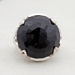 925 Sterling Silver Black Onyx Rings