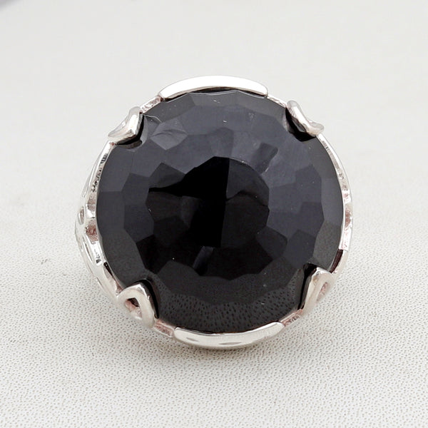 925 Sterling Silver Black Onyx Rings