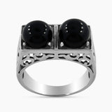 Black Onyx Sterling Silver Ring Jewelry