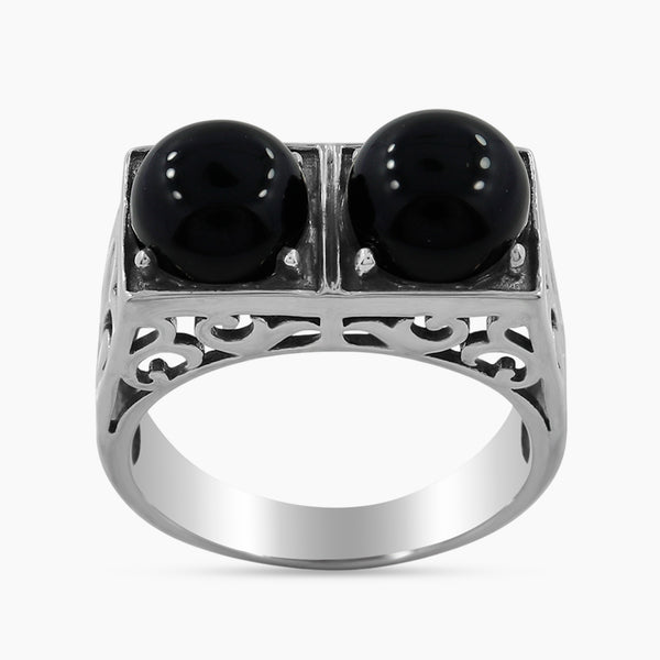 Black Onyx Sterling Silver Ring Jewelry