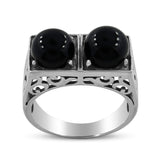 Black Onyx Sterling Silver Ring Jewelry