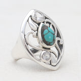 925 Sterling Silver Labradorite Rings