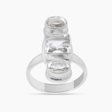 Natural Green Amethyst 925 Sterling Silver Rings