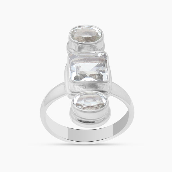 Natural Green Amethyst 925 Sterling Silver Rings