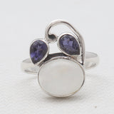 Black Onyx Silver Rings