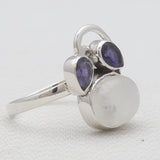 Black Onyx Silver Rings