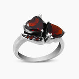 925 Sterling Silver Peridot Rings