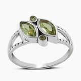 Blue Topaz Silver Rings