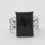 925 Sterling Silver Amethyst Rings