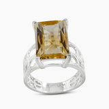 925 Sterling Silver Amethyst Rings