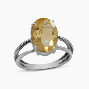 925 Sterling Silver Amethyst Rings