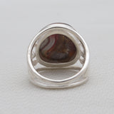 925 Sterling Silver Dendritic Opal Rings