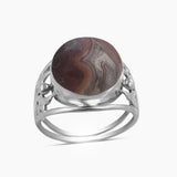 925 Sterling Silver Dendritic Opal Rings