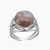 925 Sterling Silver Dendritic Opal Rings