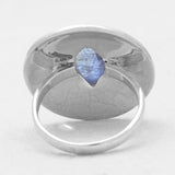 Raw Tanzanite Sterling Silver Rings