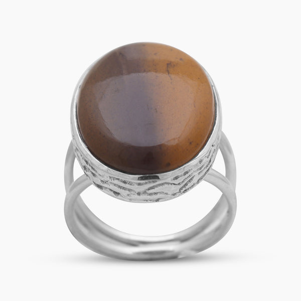 925 Sterling Silver Mookaite Rings