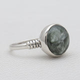 925 Sterling Silver Seraphinite Rings