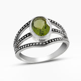 925 Sterling Silver Citrine Rings