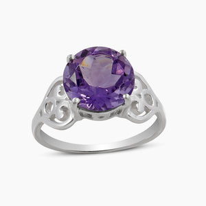 925 Sterling Silver Citrine Rings