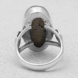 925 Sterling Silver Golden Pyrite Rings