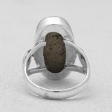 925 Sterling Silver Golden Pyrite Rings