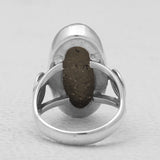 925 Sterling Silver Golden Pyrite Rings