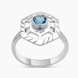 925 Sterling Silver Peridot Ring