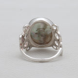 Titanium Druzy Silver Rings