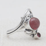 925 Sterling Silver Tourmaline Rings