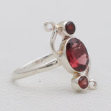 925 Sterling Silver Peridot Rings