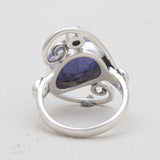 Tanzanite Silver Designer Rings