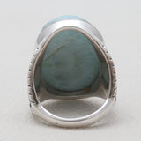 925 Sterling Silver Larimar Rings